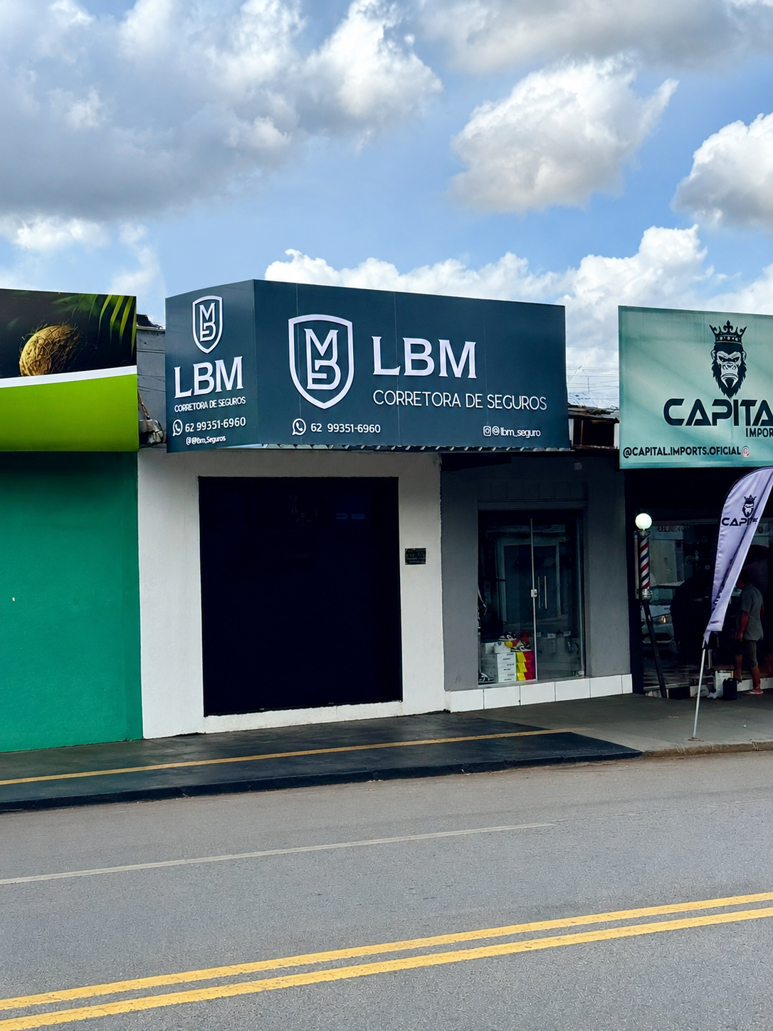 Fachada da LBM Corretora de Seguros